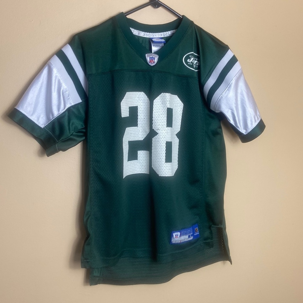 Boys L NY Jets Curtis Martin jersey